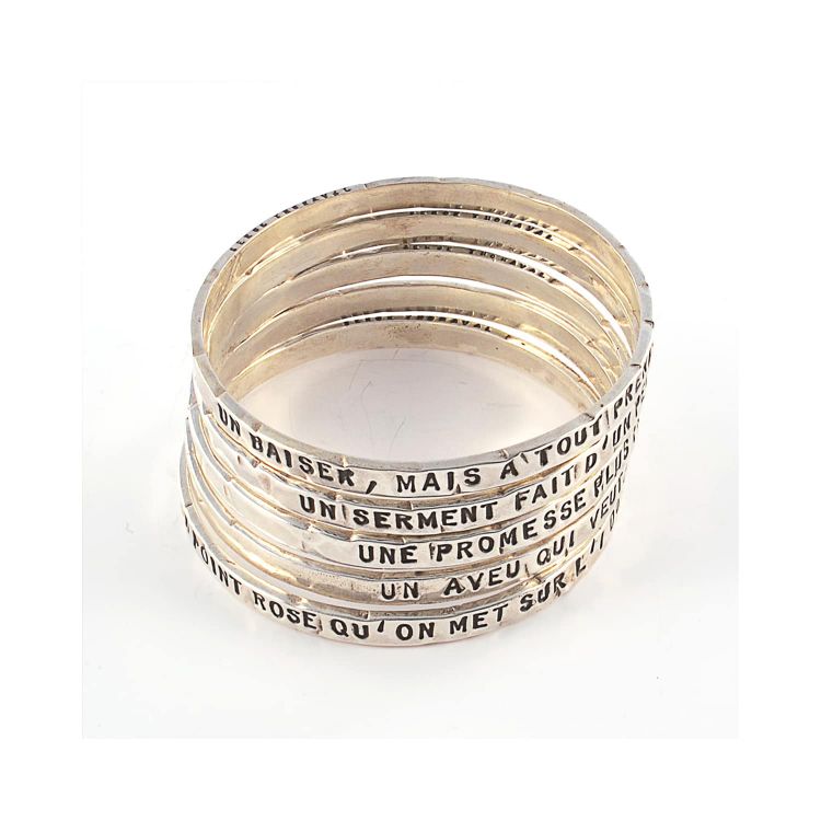 Photo du produit bracelets 5 rangs épais de la boutique Gago