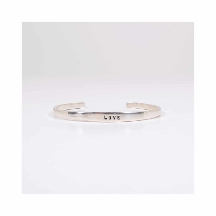 Photo du produit bracelet ouvert love 3mm de la boutique Gago